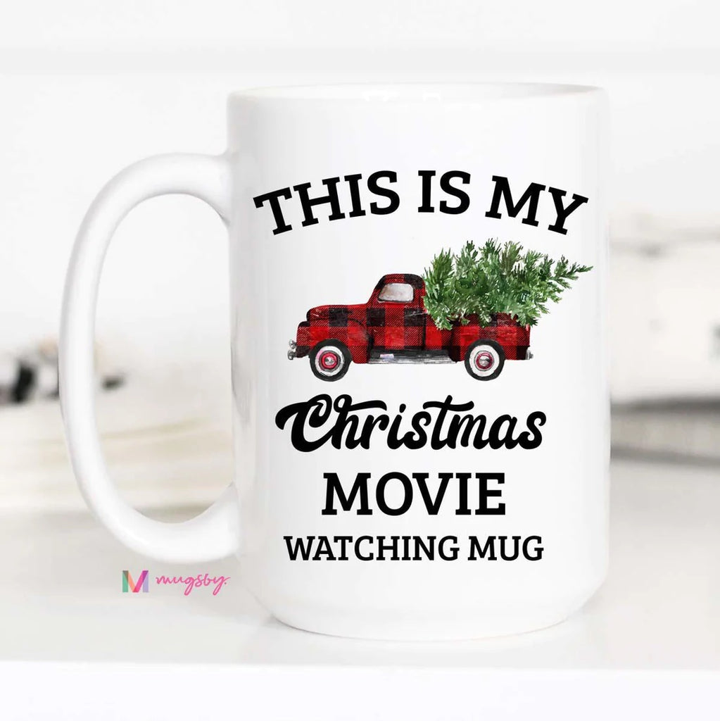 Christmas Movie Watching Mug