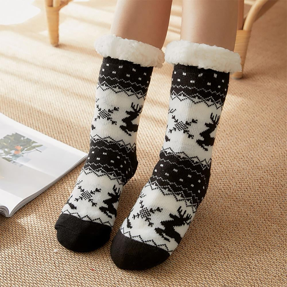 Reindeer Sherpa Socks