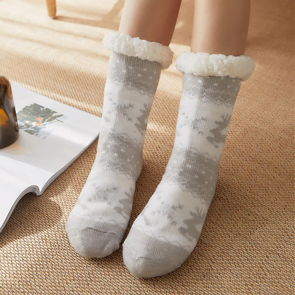 Reindeer Sherpa Socks