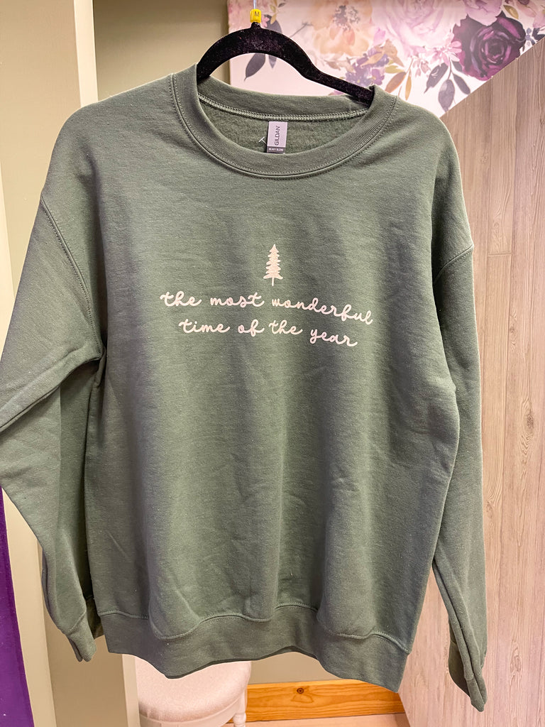 Medium ONLY Most Wonderful Time Sweatshirt