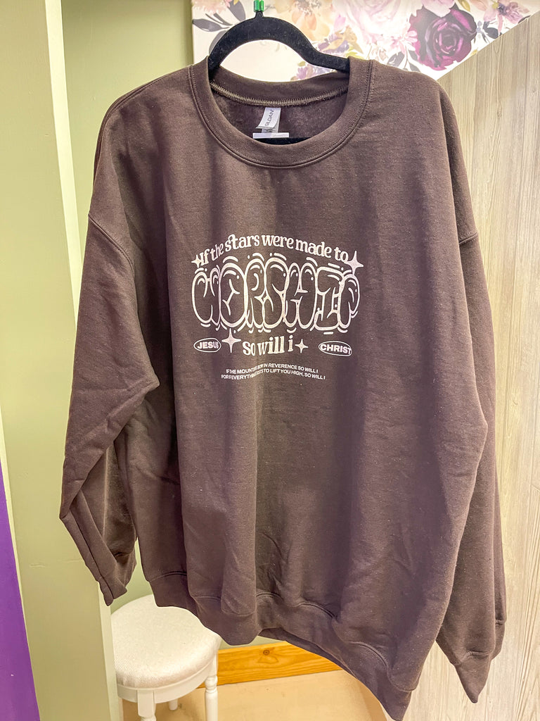 L & XL ONLY Worship Sweatshirt