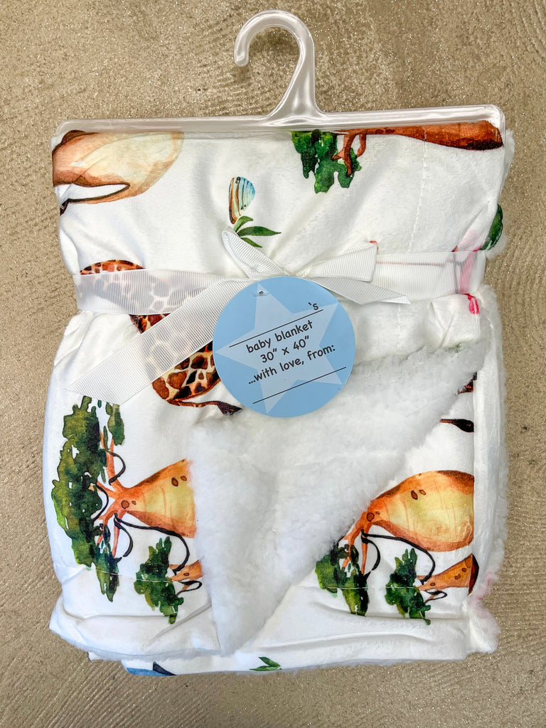 Sherpa Baby Blanket