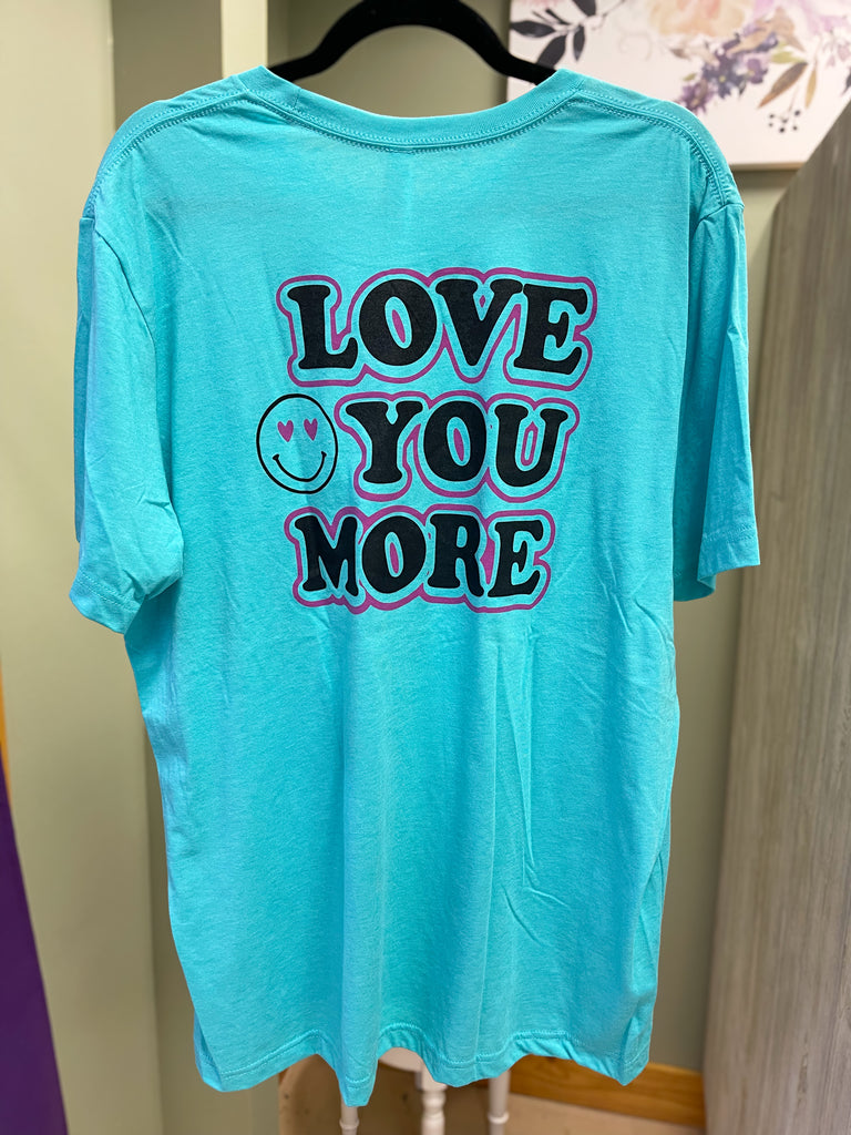 2XL ONLY Smile Love Tee