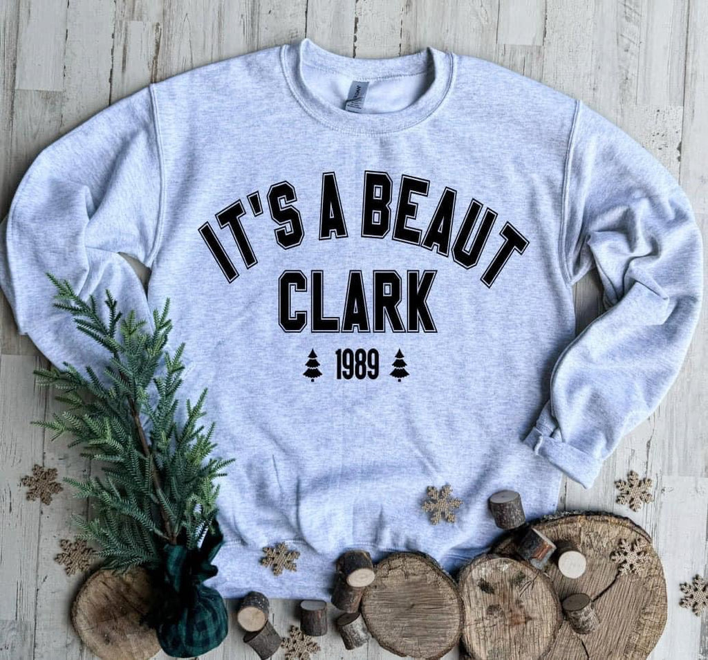 REG & PLUS It's a Beaut Clark Sweatshirt