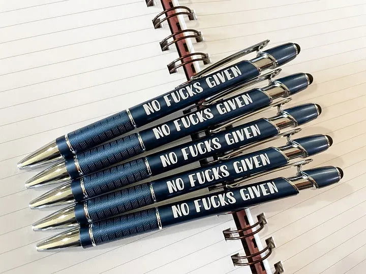 No F*cks Given Pen - Roseabella 