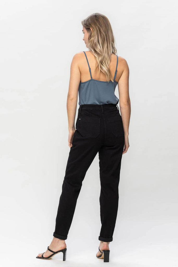 REG & PLUS Black Jogger - Roseabella 