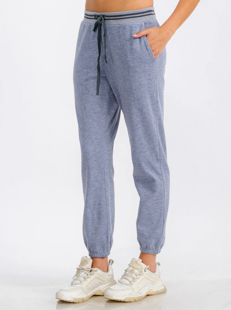 Blue Jogger Sweatpants