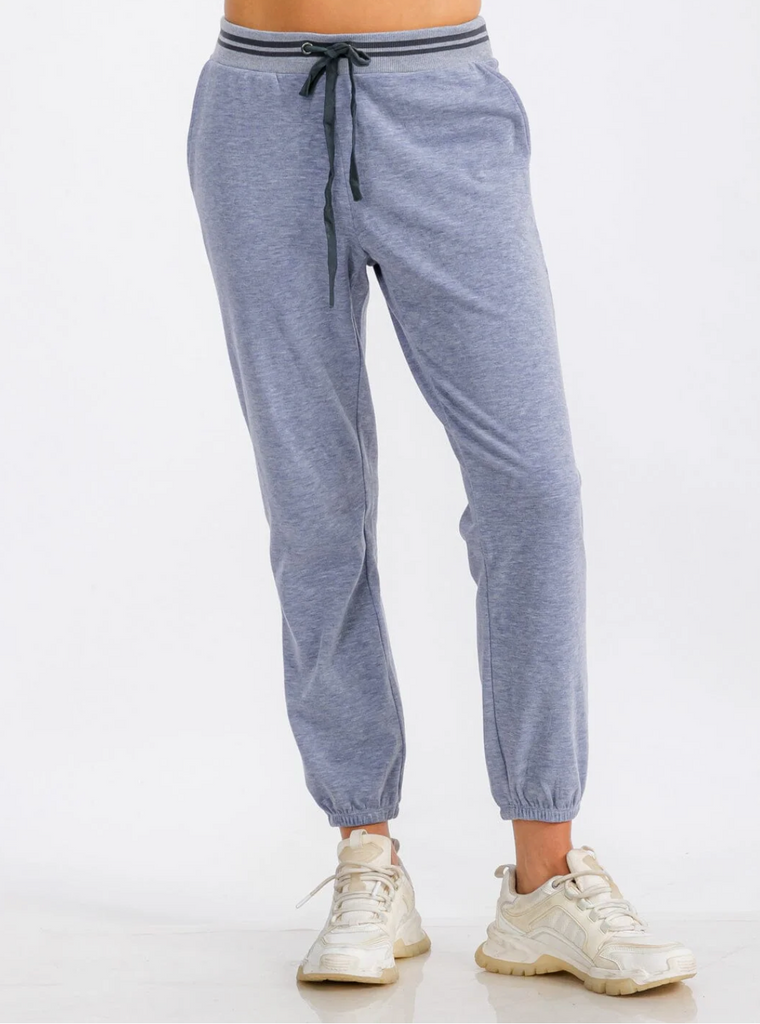 Blue Jogger Sweatpants