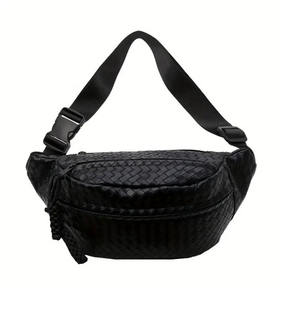 Woven Crossbody Bum Bag