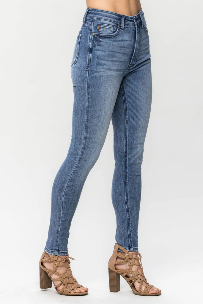 Sizes 1-24W ONLY Tummy Control Vintage Jeans - Roseabella 