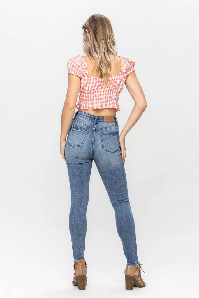 Sizes 1-24W ONLY Tummy Control Vintage Jeans - Roseabella 