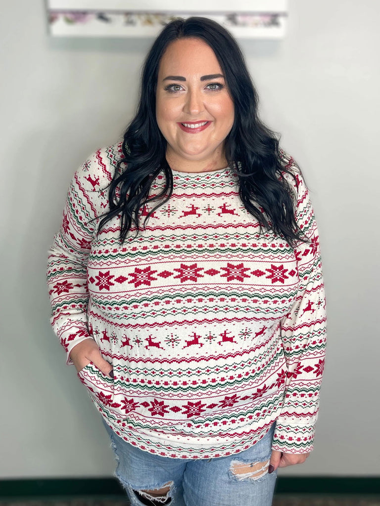 Small ONLY The Holiday Joy Top - Roseabella 