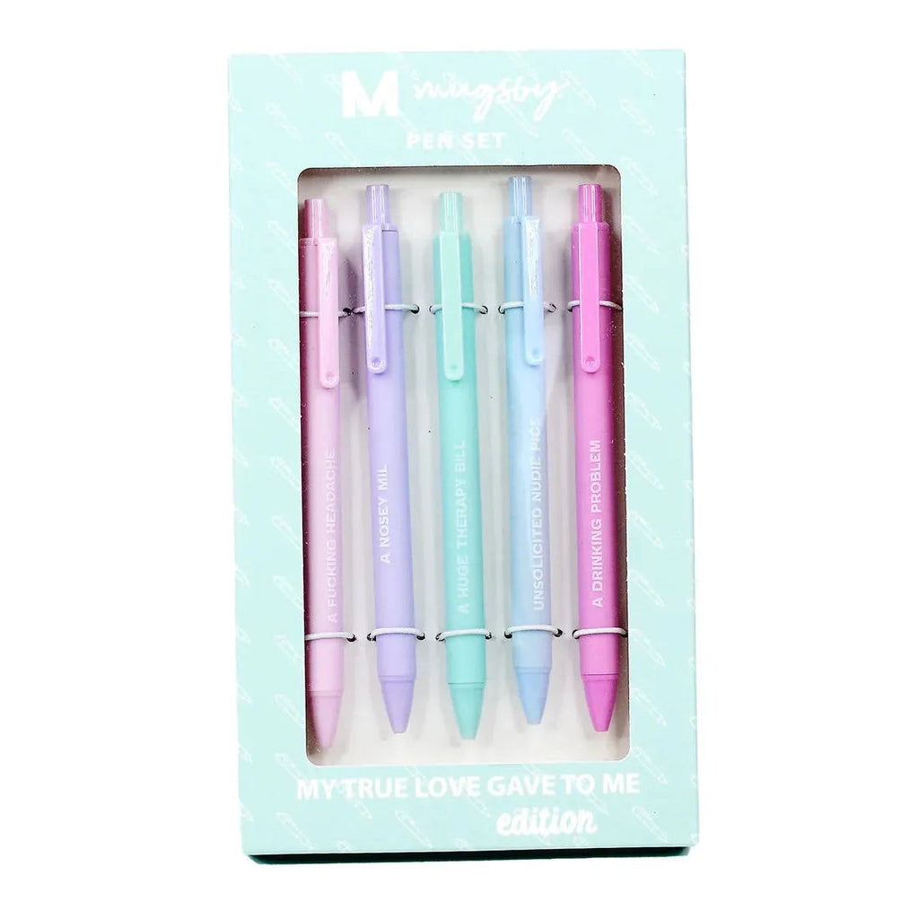 True Love Pen Set - Roseabella 