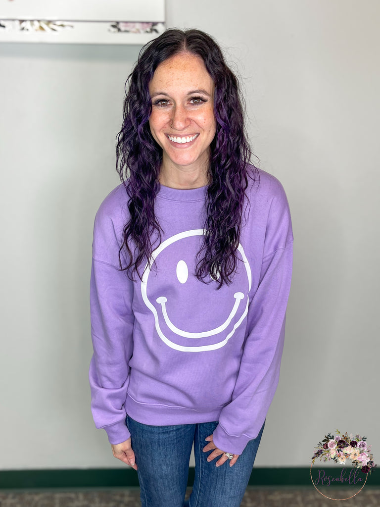 The Happy Purple Pullover