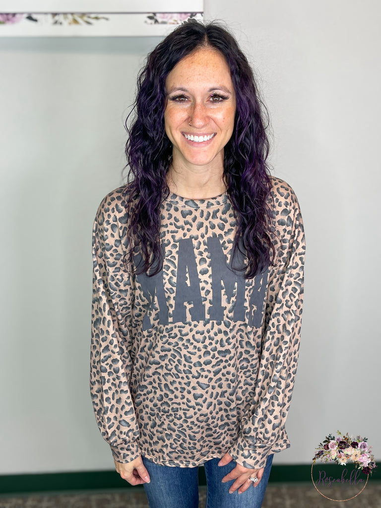 S-2XL ONLY The Wild Mama Top