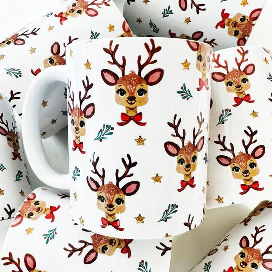 Christmas Reindeer Mug